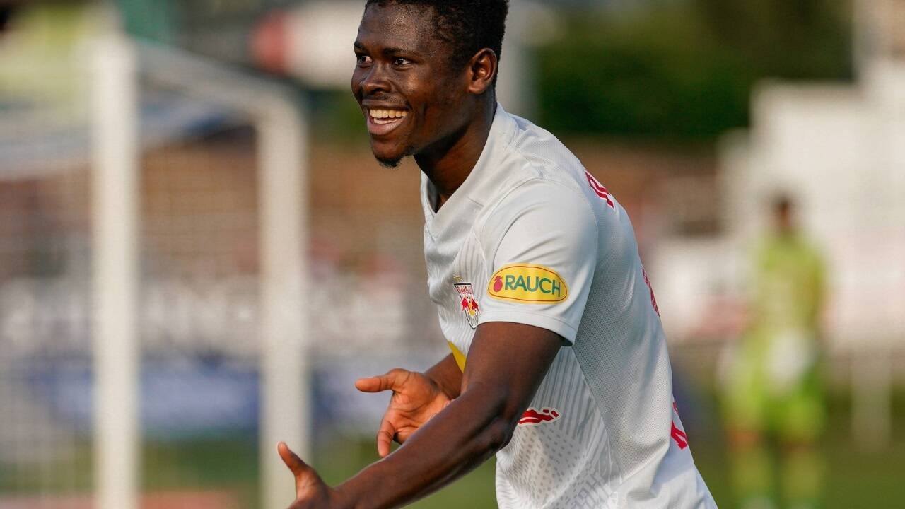 Torjäger wie Salzburgs Karim Konate sind international begehrt. 