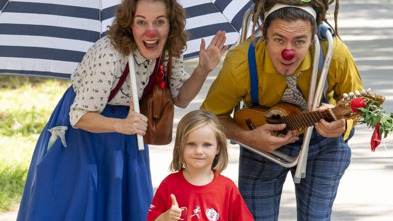 Die Rote-Nasen-Läufe sind als Fest für die ganze Familie gedacht. 