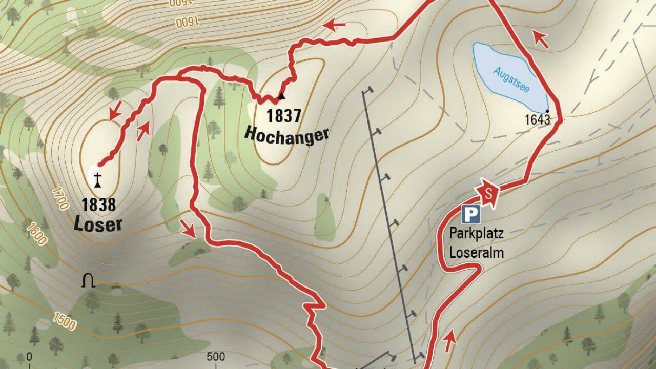 Freier Blick vom Hochanger zum Dachstein. Freier Blick vom Hochanger zum Dachstein.