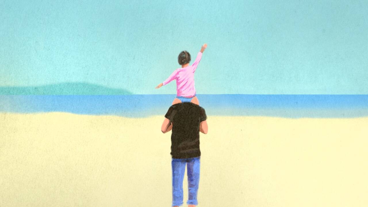 Am Sonntag ist Vatertag. Am Sonntag ist Vatertag.