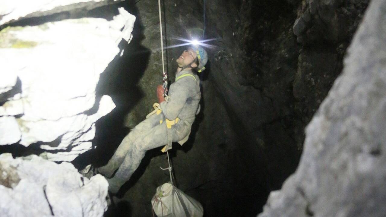 Rettungseinsatz für den verletzten Höhlenforscher Johann Westhauser im Juni 2014. 