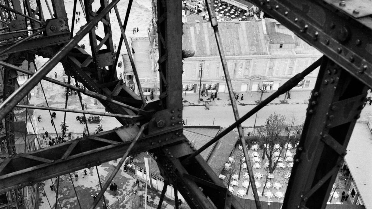 Riesenrad in Wien, fotografiert 1931 von Edith Tudor-Hart. 