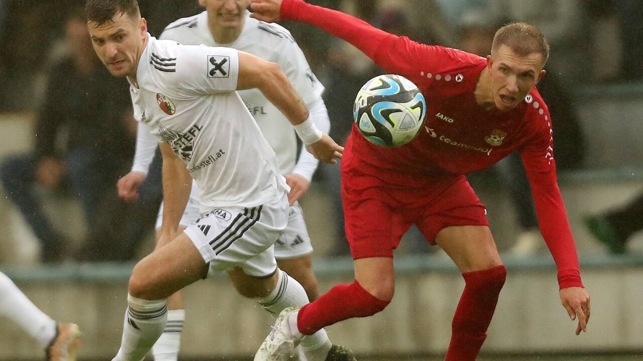 Im Fernduell um den Titel: Kuchls Marco Hödl (l.) und Seekirchens Christoph Chudoba. 