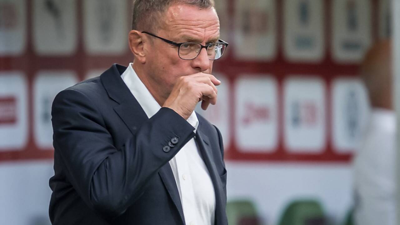 Rangnicks Sorgenfalten lösten sich nach der Pause in Wohlgefallen auf 
