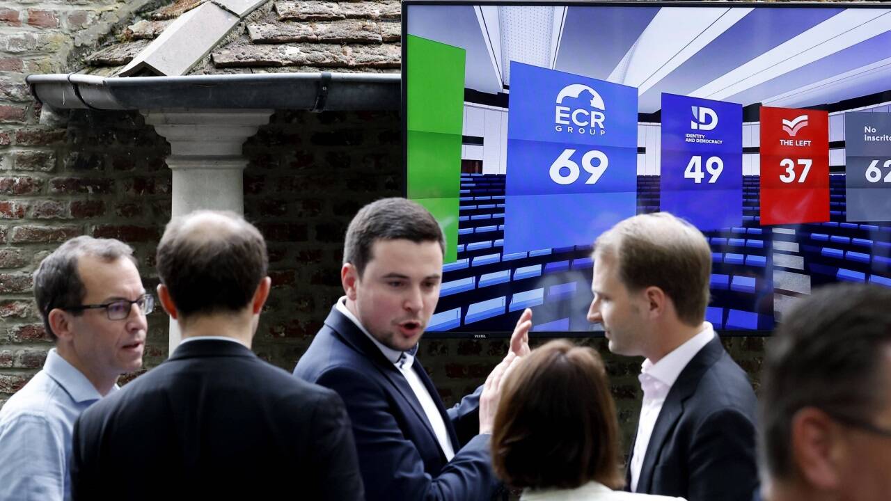 Trendprognose: EVP Erste bei Europawahl - Rechte legen zu 