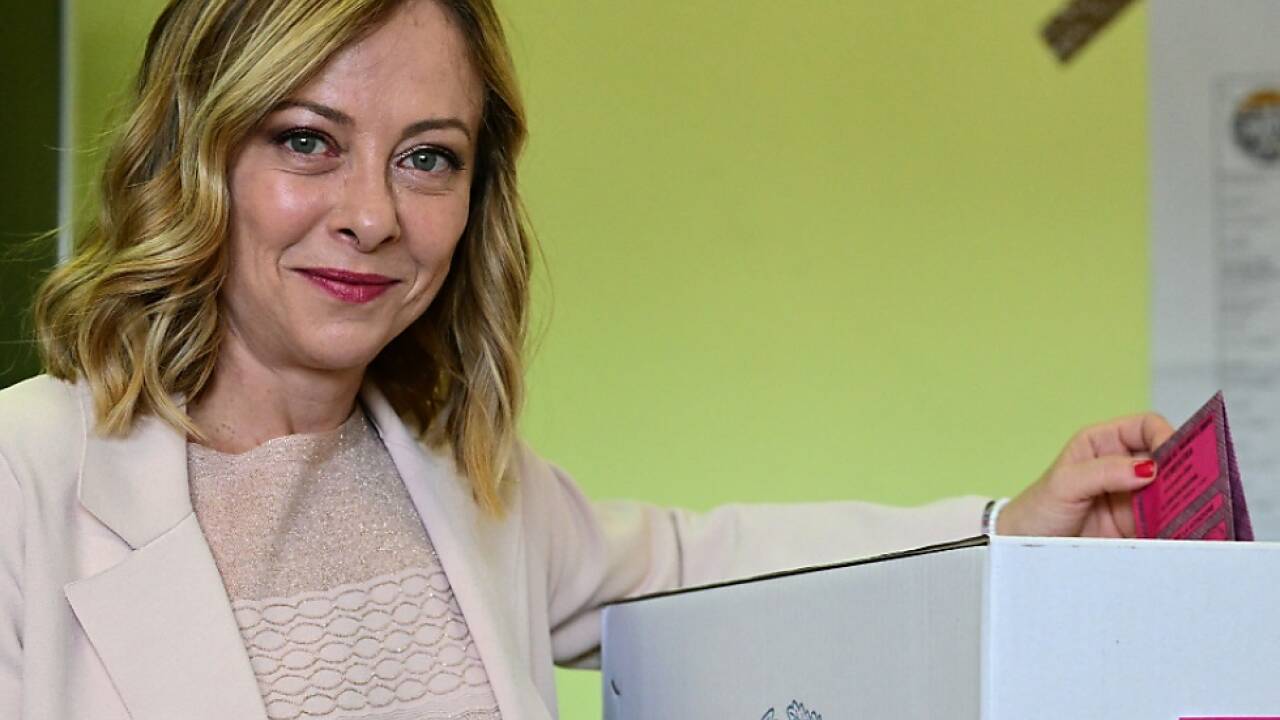 Klarer Erfolg für Meloni bei EU-Wahl 