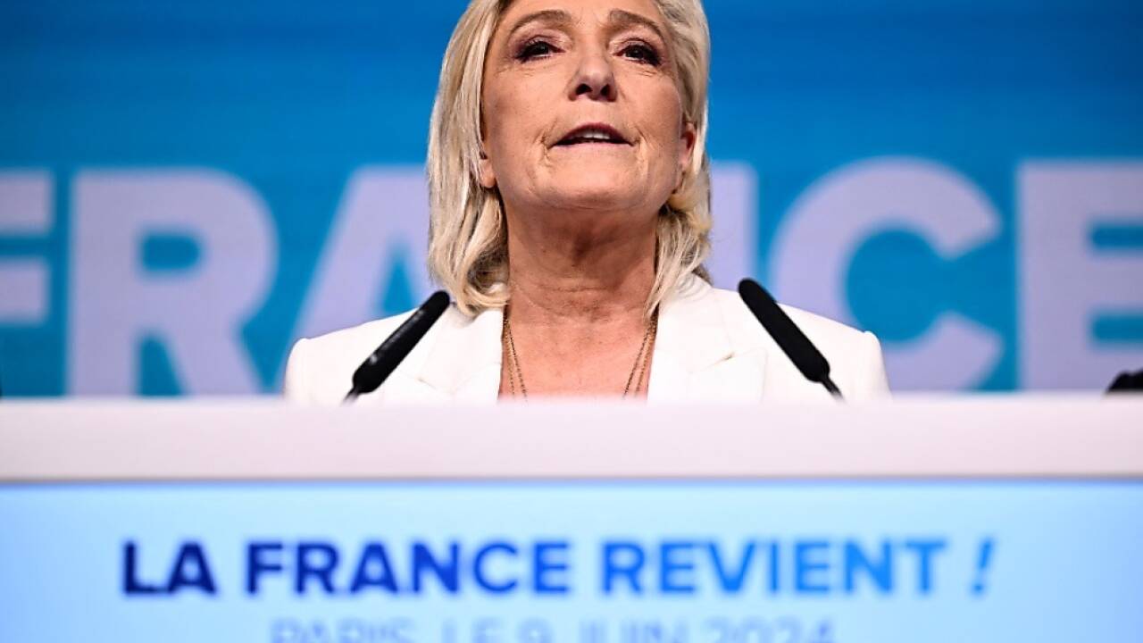 Die Partei von Marine Le Pen siegte in Frankreich 
