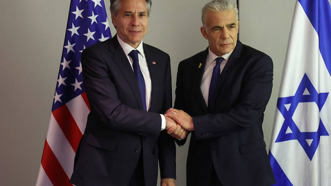 US-Außenminister Blinken traf Oppositionsführer Yair Lapid 