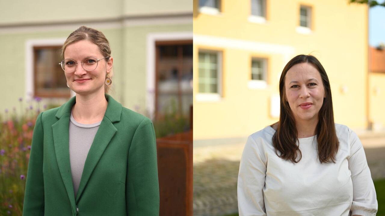 Leni Surtmann und Nina Kreiseder. 