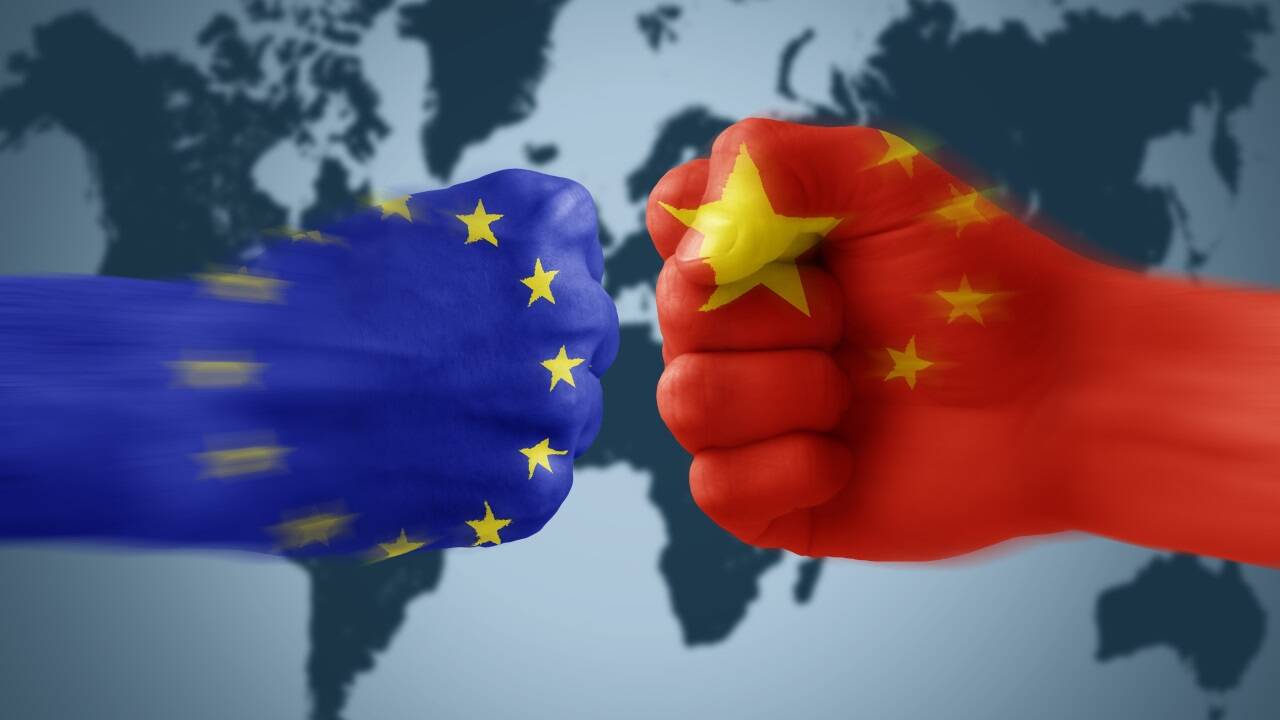 Im Machtkampf zwischen China und Europa prallen Welten aufeinander. Im Machtkampf zwischen China und Europa prallen Welten aufeinander.