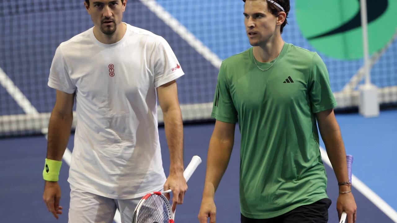 Sebastian Ofner und Dominic Thiem sollen beim Turnier in Salzburg aufschlagen.  Sebastian Ofner und Dominic Thiem sollen beim Turnier in Salzburg aufschlagen.