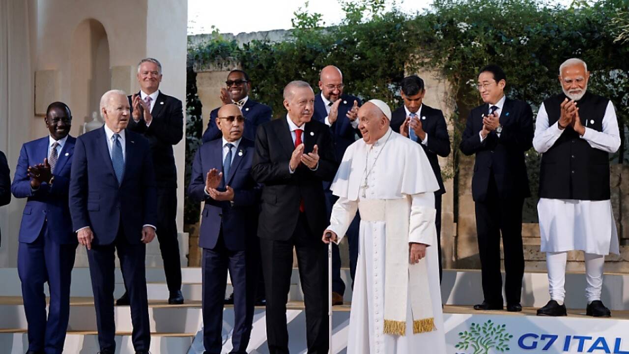Zum ersten Mal nimmt auch der Papst an einem G7-Gipfel teil 