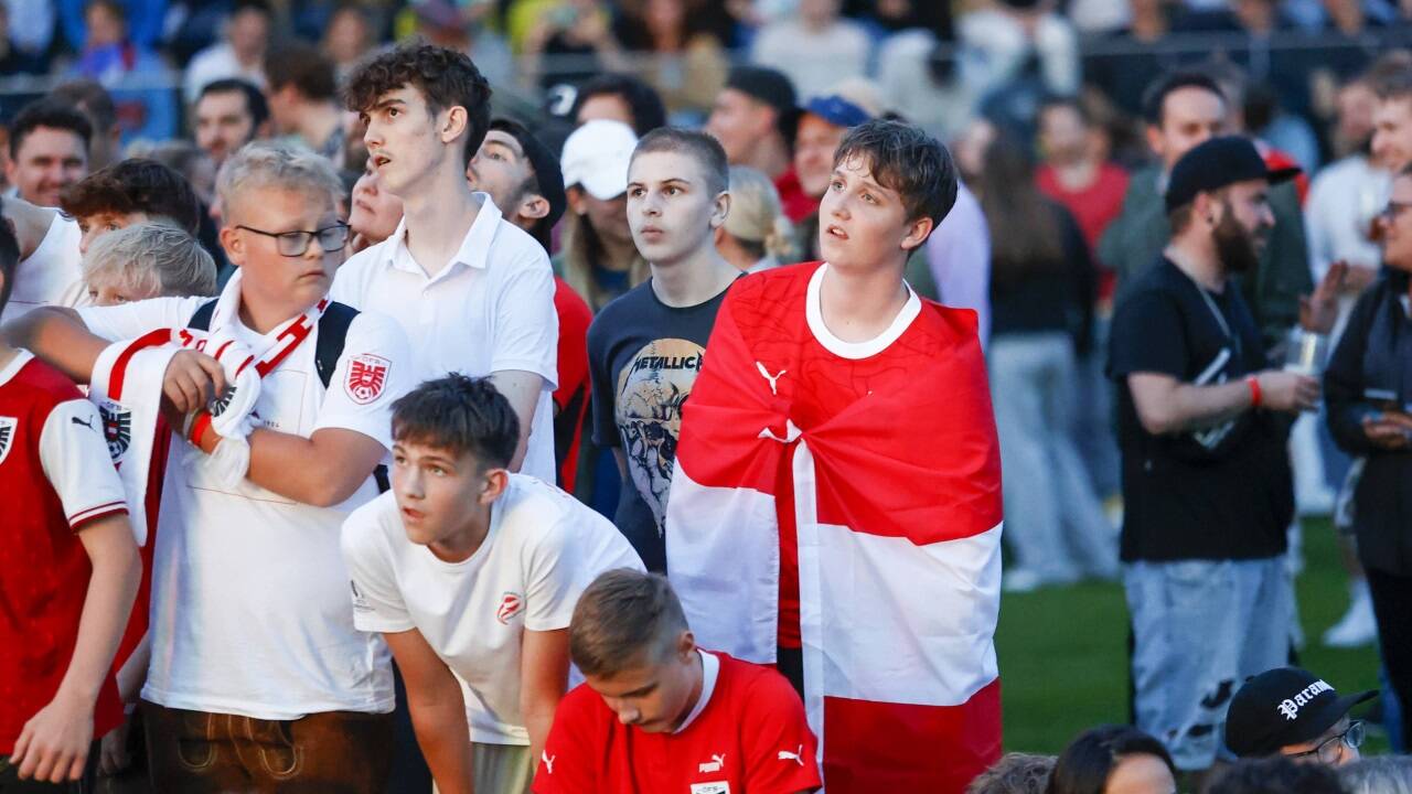 Die Enttäuschung nach dem 0:1 gegen Frankreich war unter den Fans in Salzburg groß. 