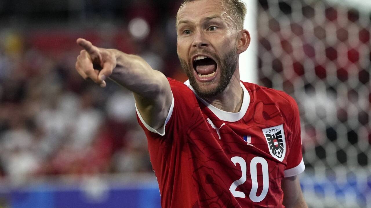 Konrad Laimer trieb die österreichische Nationalmannschaft immer wieder an. 