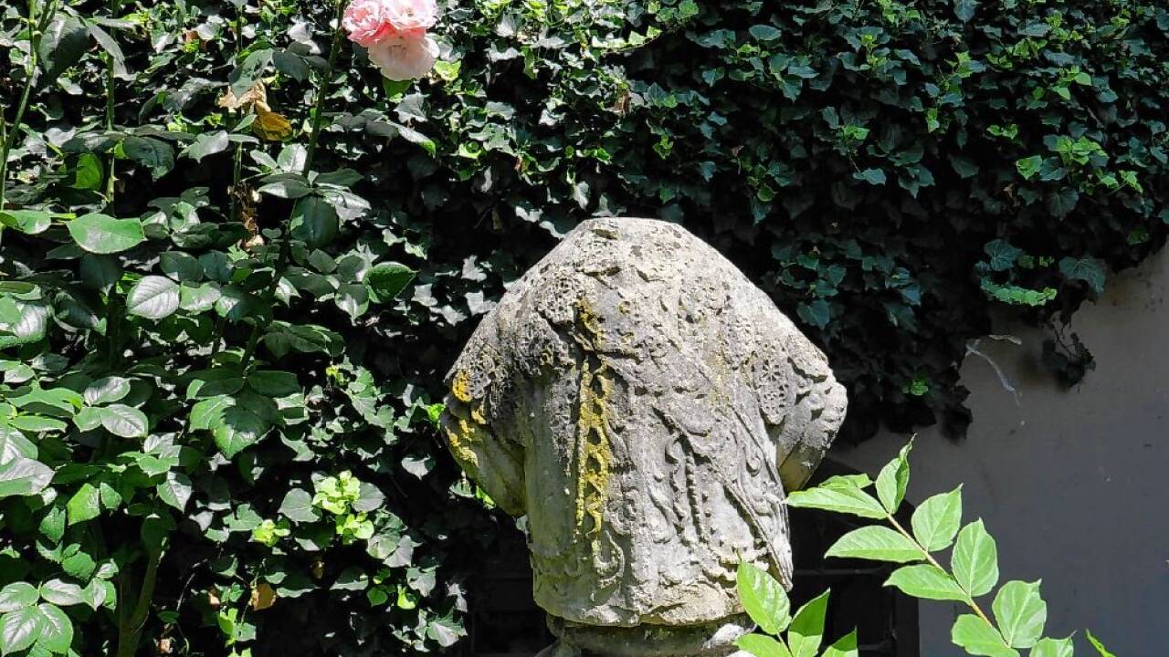 Ein romantischer (Garten-)Anblick in Salzburg-Mülln.  
