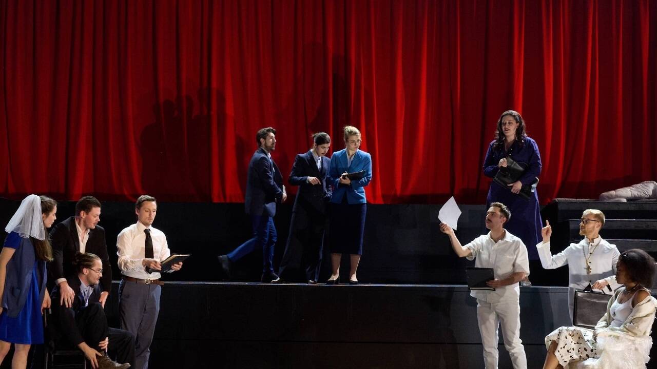 Szene aus „Le nozze di Figaro“ 