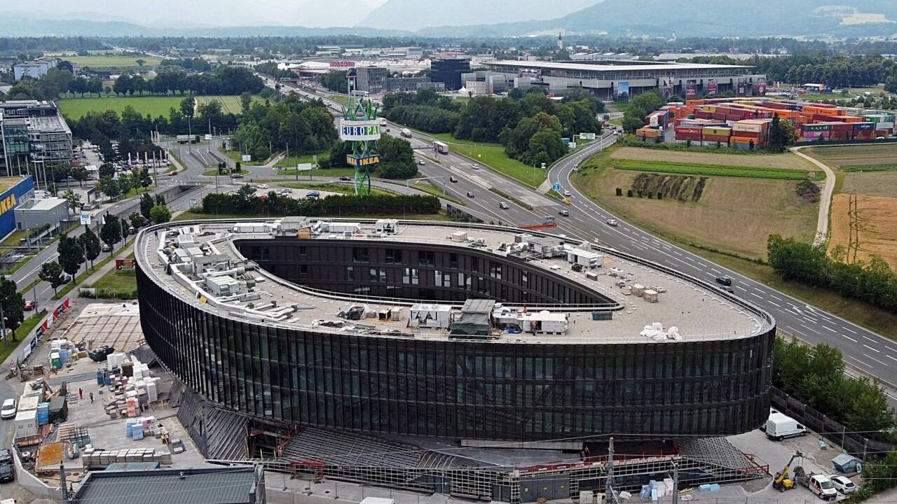 Zu 95 Prozent ist der Helix an der Westautobahn fertiggestellt. Zu 95 Prozent ist der Helix an der Westautobahn fertiggestellt.