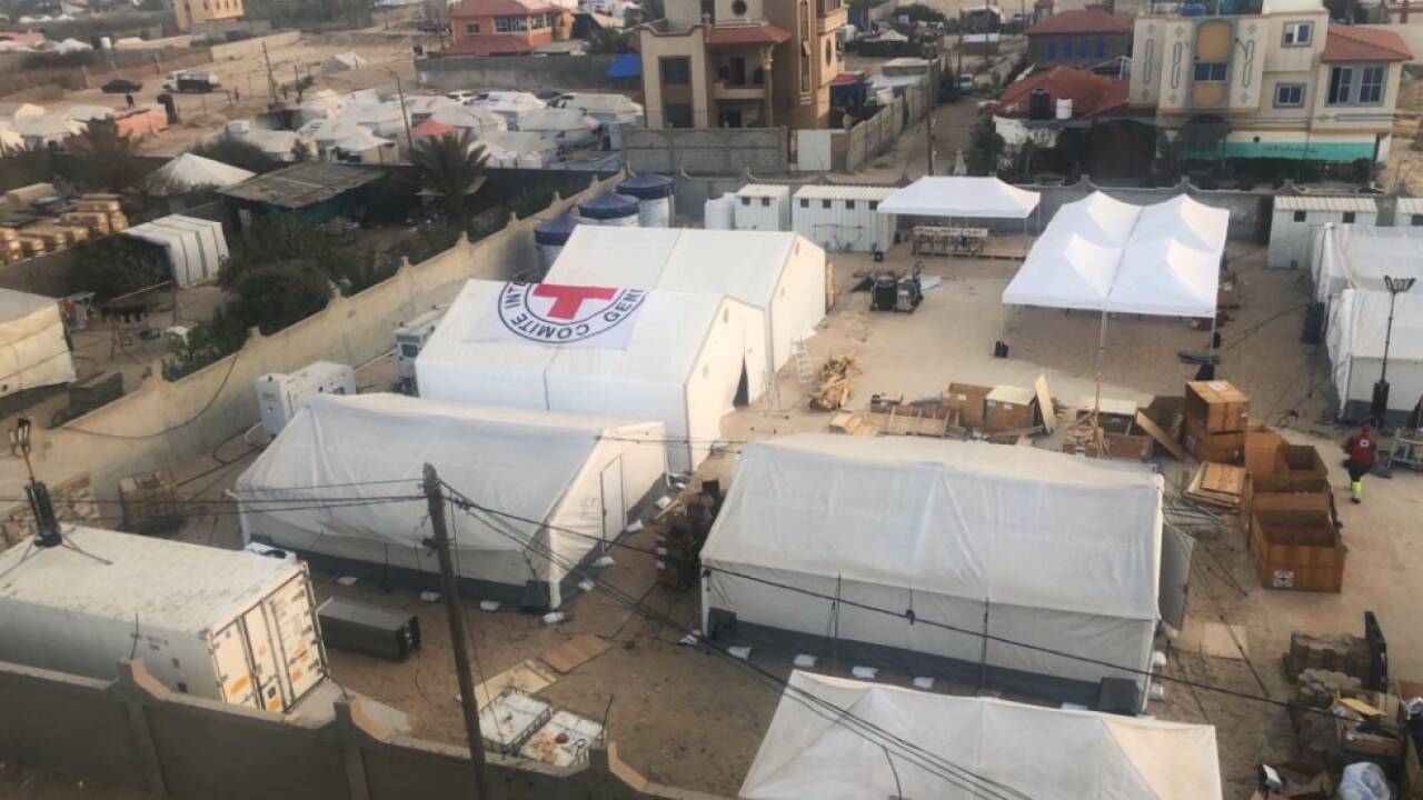 IKRK-Feldspital im Gazastreifen 