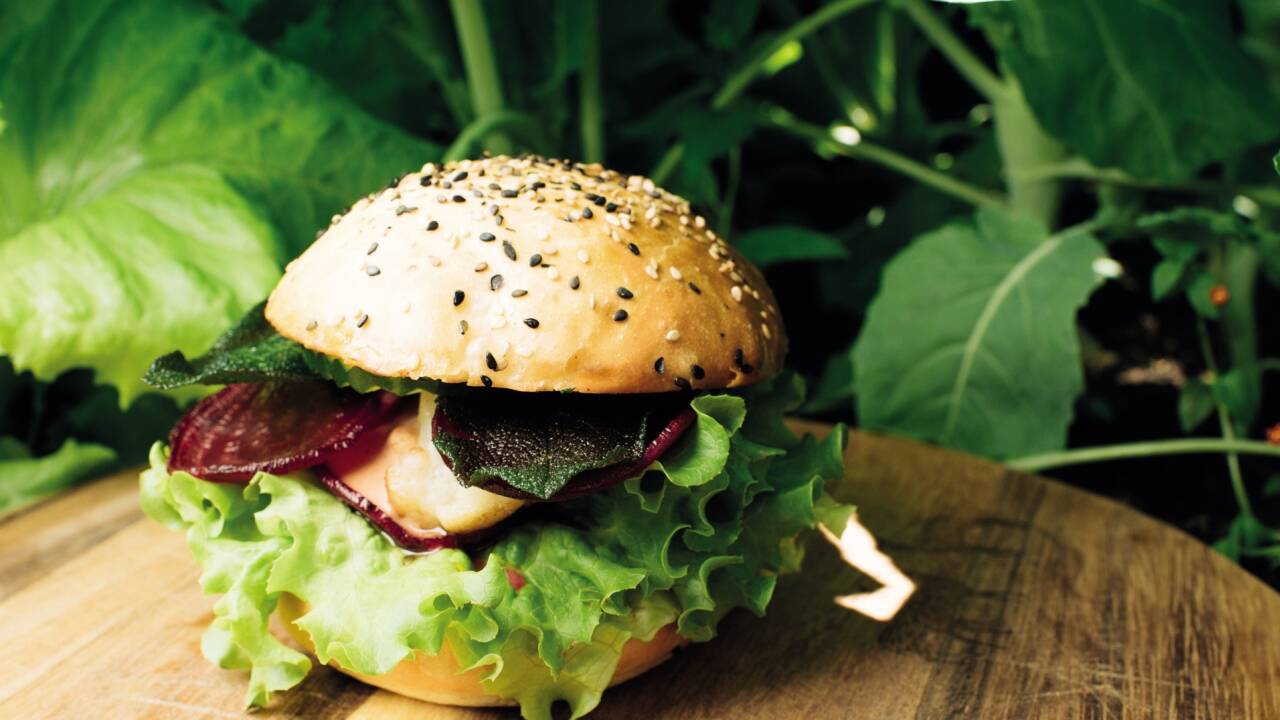 Frisch aus der Erde in die Pfanne. Ein Traum aus gebratenen roten Rüben, Süßkartoffeln, Kohlrabi, Karfiol, Karotten, frittierten Salbeiblättern, Salat und fetten Saucen.  