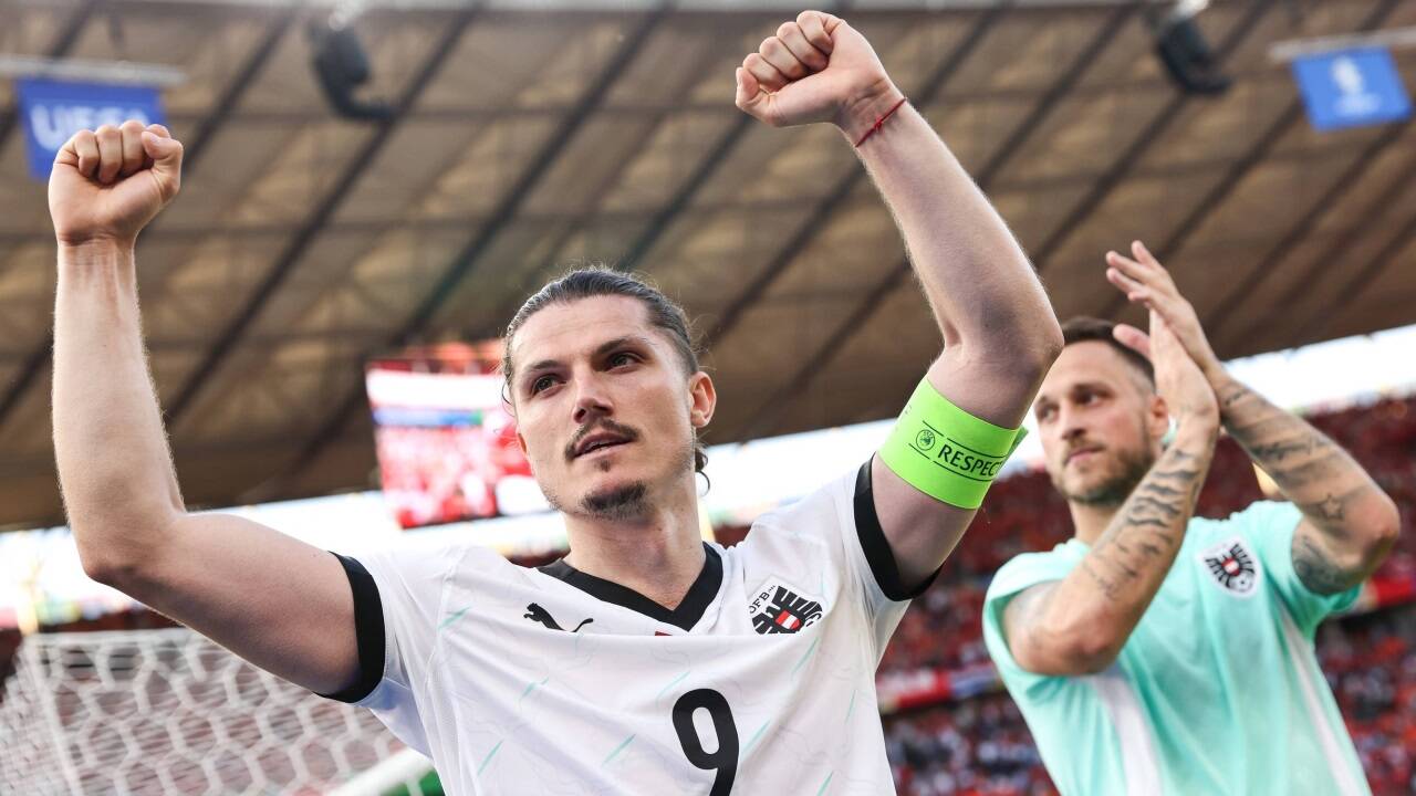 Marcel Sabitzer (links) schoss Österreich zum Sieg. 