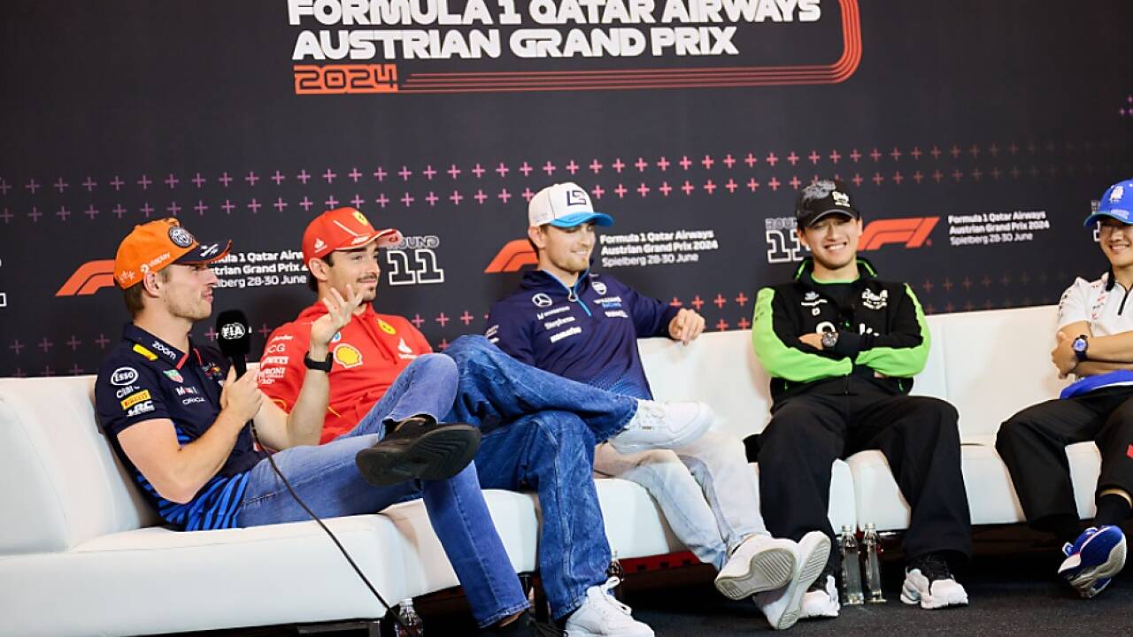 Max Verstappen bei der Pressekonferenz am Red Bull Ring 