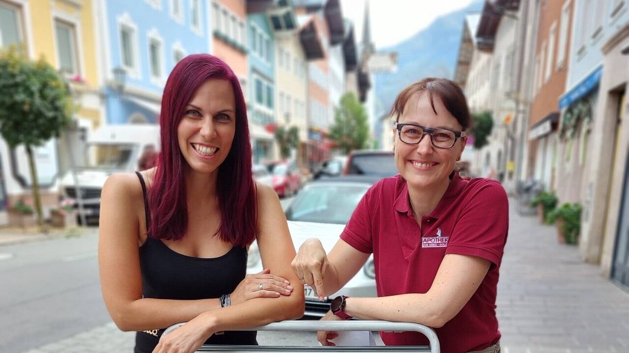Franziska Wagner und Christine Holzmann von der Interessengemeinschaft für Golling haben das Fest organisiert, gemeinsam mit vielen Helferinnen und Helfern. 