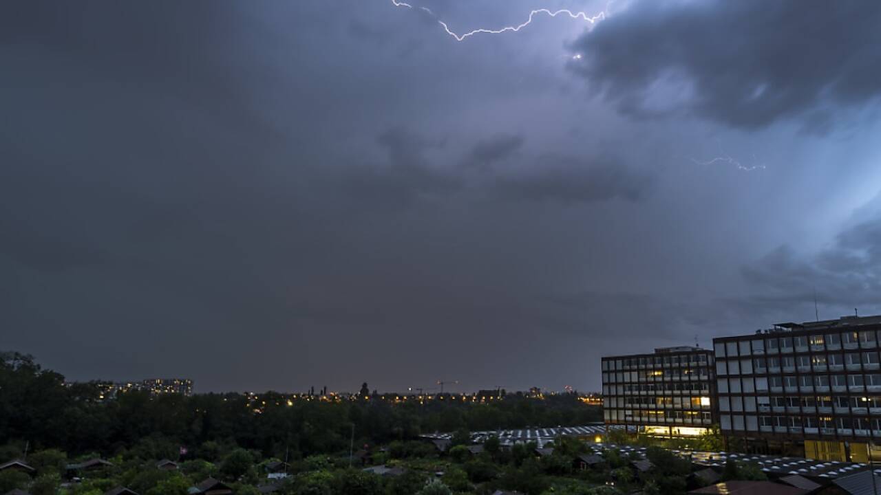 Unwetter zogen über die Schweiz 