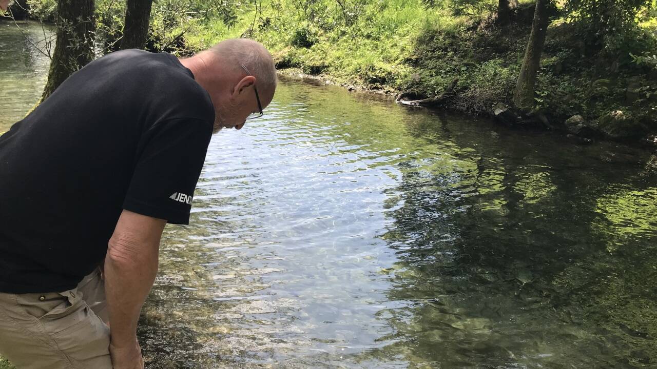 Bei der Fischzucht überlässt Manfred Deutenhauser nichts dem Zufall. 