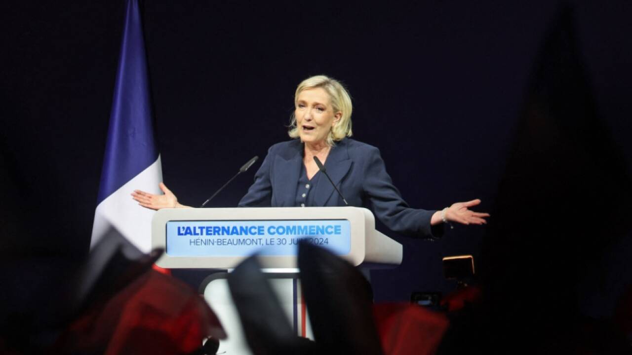 Partei von Marine Le Pen darf sich freuen 