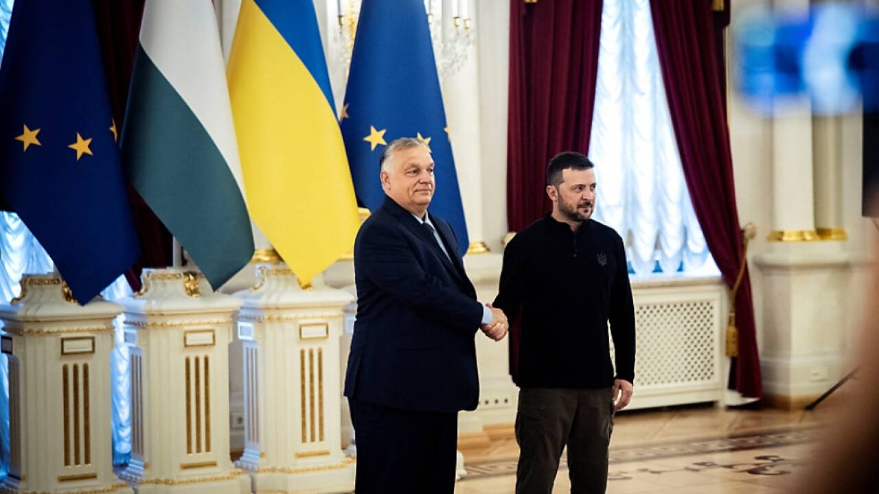 Selenskyj empfängt Orban in Kiew  Selenskyj empfängt Orban in Kiew