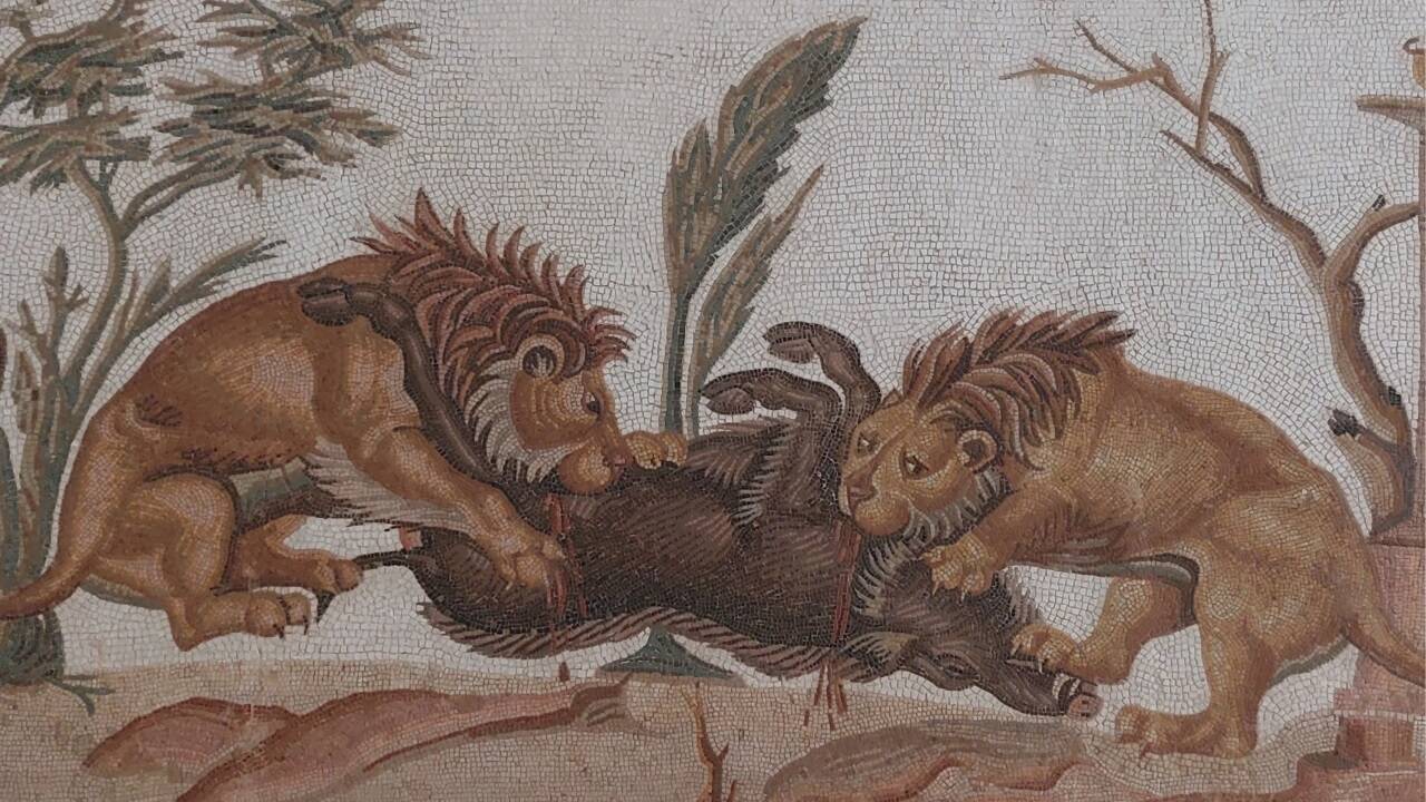 Die antike Kunst des Mosaiklegens ... 