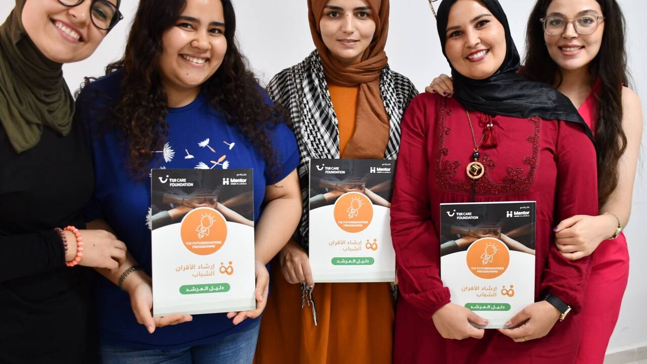 Mehr Ausbildung für eine bessere Zukunft: junge Tunesierinnen im „Futureshapers“-Programm 