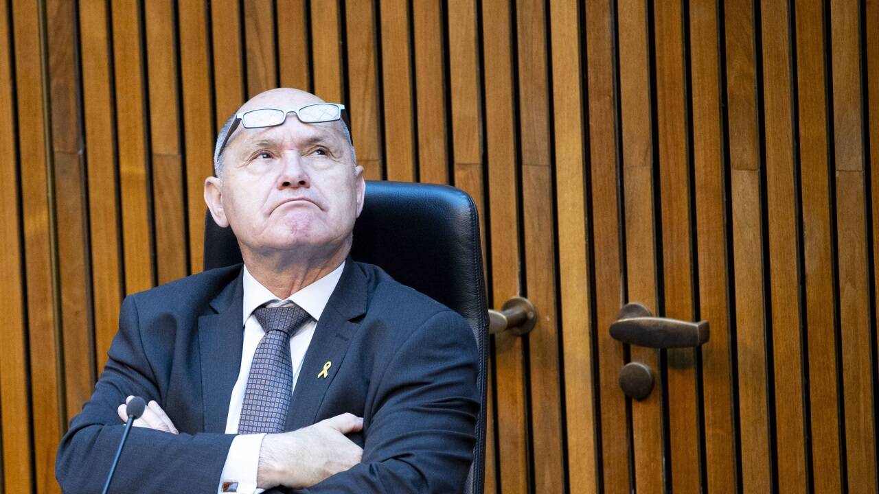 Präsident Wolfgang Sobotka leitet eine der letzten Sitzungen vor seinem Abgang.   Präsident Wolfgang Sobotka leitet eine der letzten Sitzungen vor seinem Abgang.