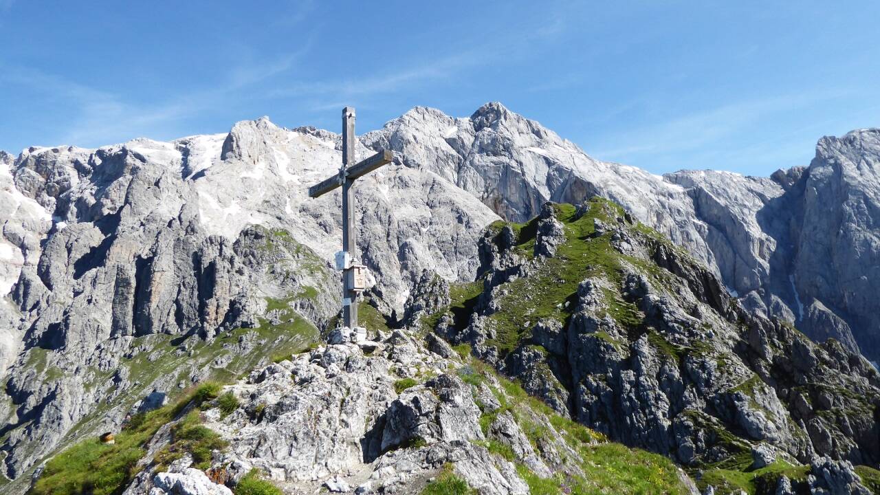 Die Taghaube ist ein südlicher Ausläufer im Hochkönigmassiv.  