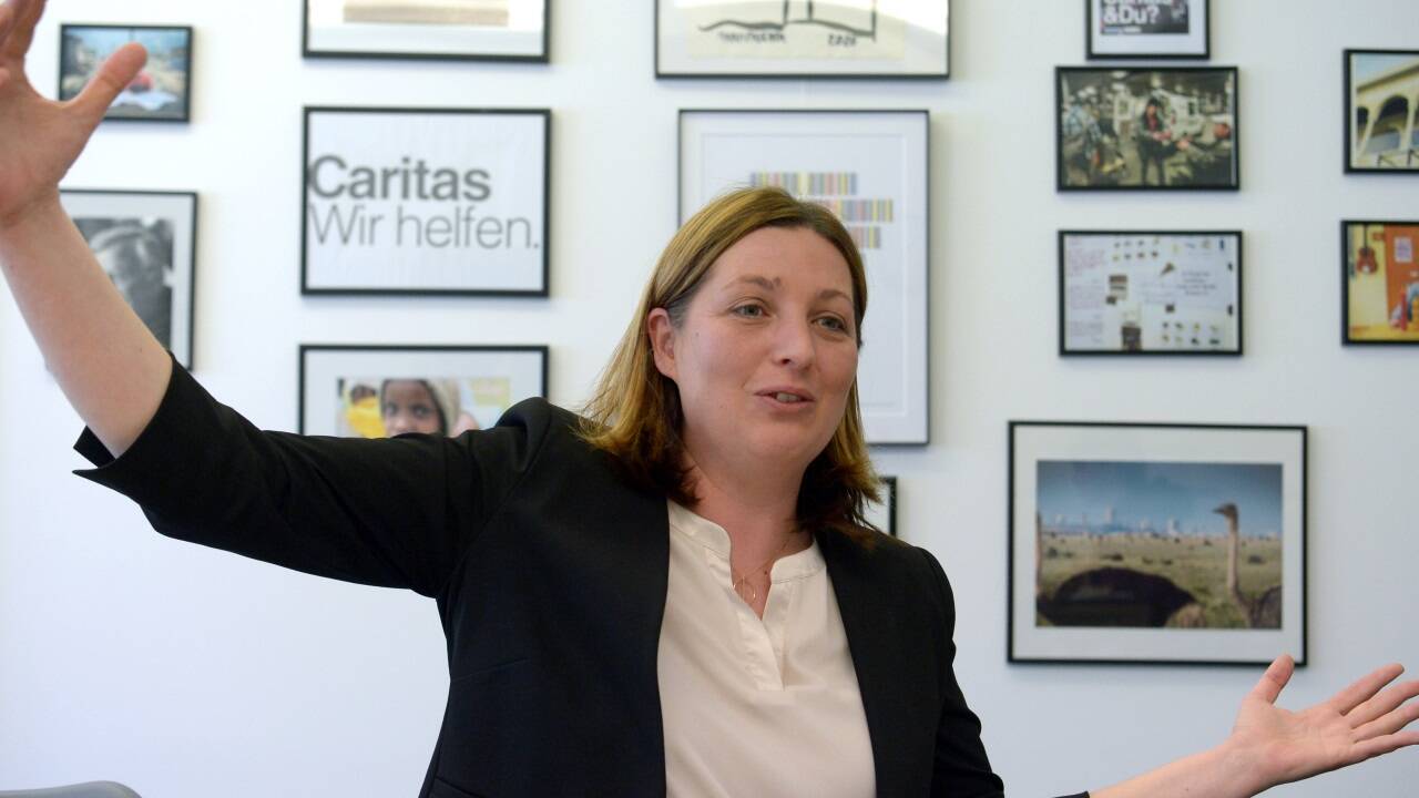 Die neue Präsidentin der Caritas, Nora Tödtling-Musenbichler.  Die neue Präsidentin der Caritas, Nora Tödtling-Musenbichler.
