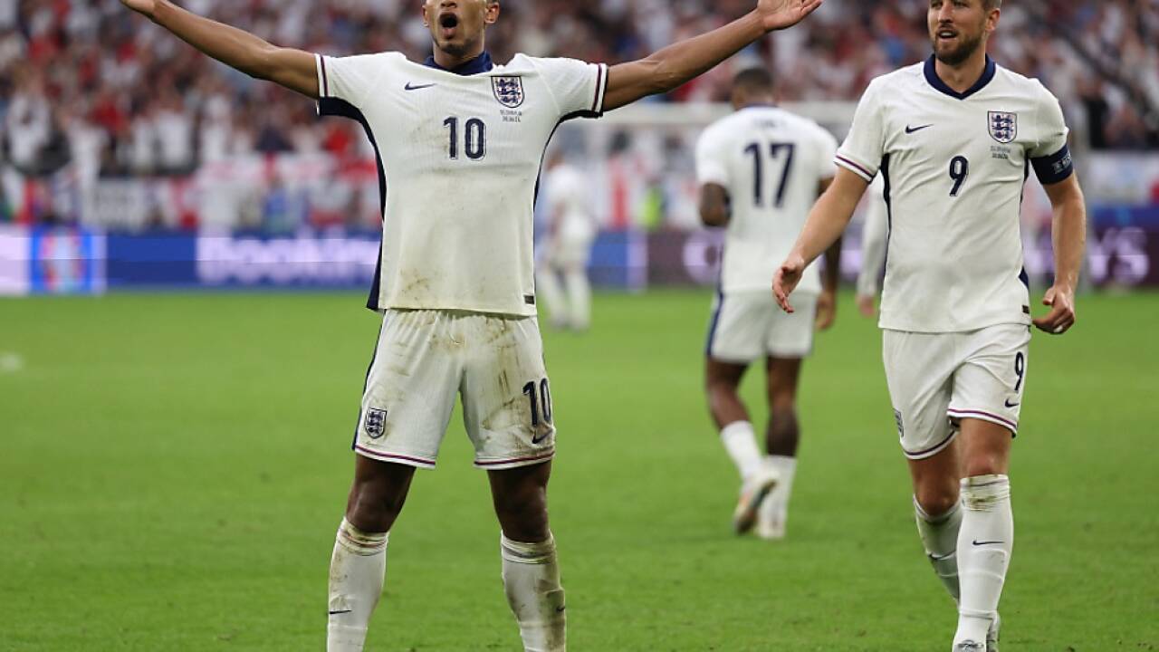 Bellingham jubelte mit einer obszönen Geste  Bellingham jubelte mit einer obszönen Geste