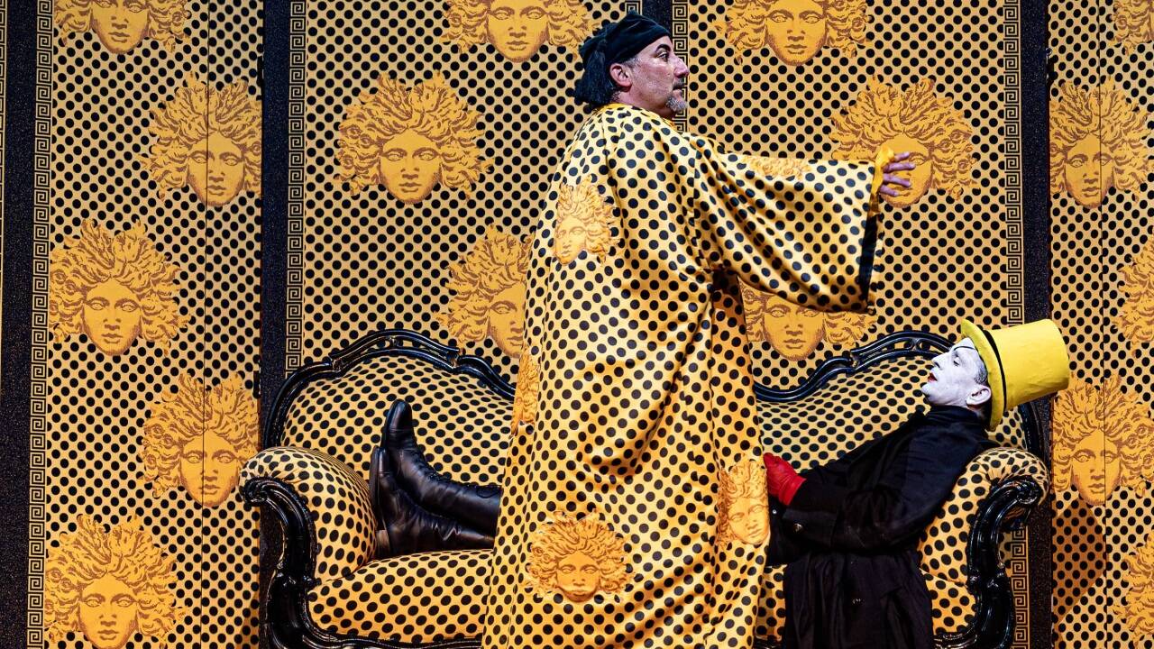 Szene aus „Lumpazivagabundus“ bei den Festspielen Reichenau.  Szene aus „Lumpazivagabundus“ bei den Festspielen Reichenau.