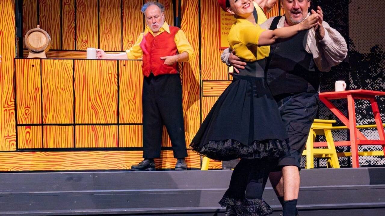 Szene aus „Lumpazivagabundus“ bei den Festspielen Reichenau.  Szene aus „Lumpazivagabundus“ bei den Festspielen Reichenau.