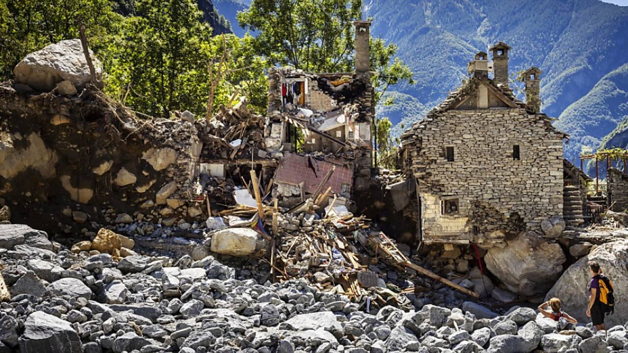 Tessin wurde zuletzt von Unwettern heimgesucht  Tessin wurde zuletzt von Unwettern heimgesucht