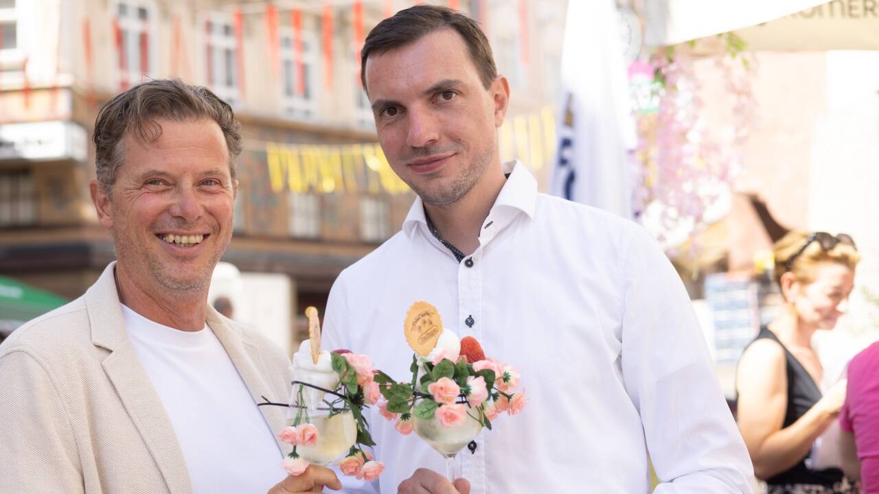 Roland Aigner, Geschäftsführer des Altstadtverband Salzburg und Andreas Allesch, Obmann Verein Rechte Altstadt<br />  Roland Aigner, Geschäftsführer des Altstadtverband Salzburg und Andreas Allesch, Obmann Verein Rechte Altstadt<br />