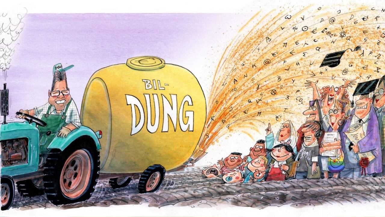 Man erntet, was man düngt ... 