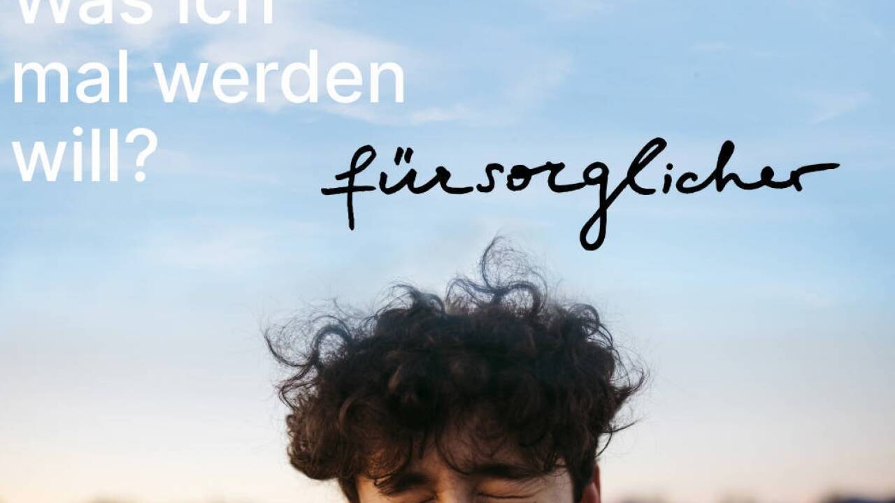  So warb Vorarlberg im Herbst 2023 für Pflegelehrlinge. 