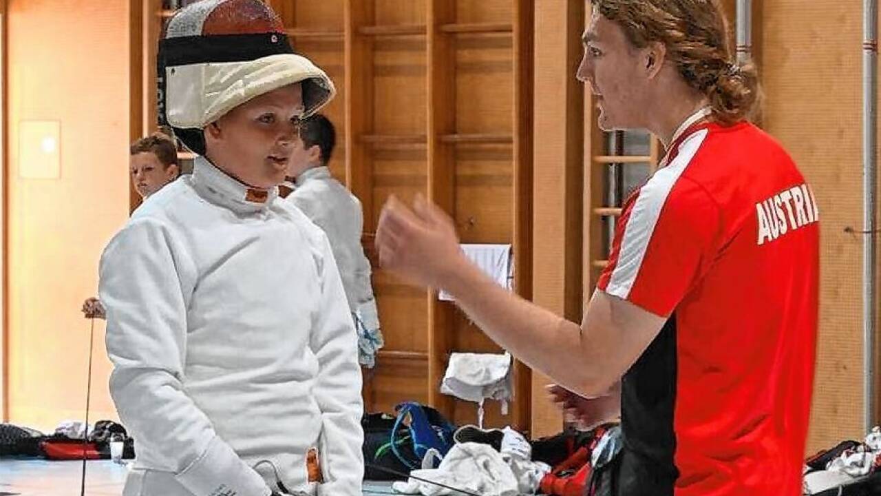Bei den Österreichischen Jugendmeisterschaften zeigten sich die jungen Fechterinnen und Fechter in guter Form, hatten aber Lospech.  