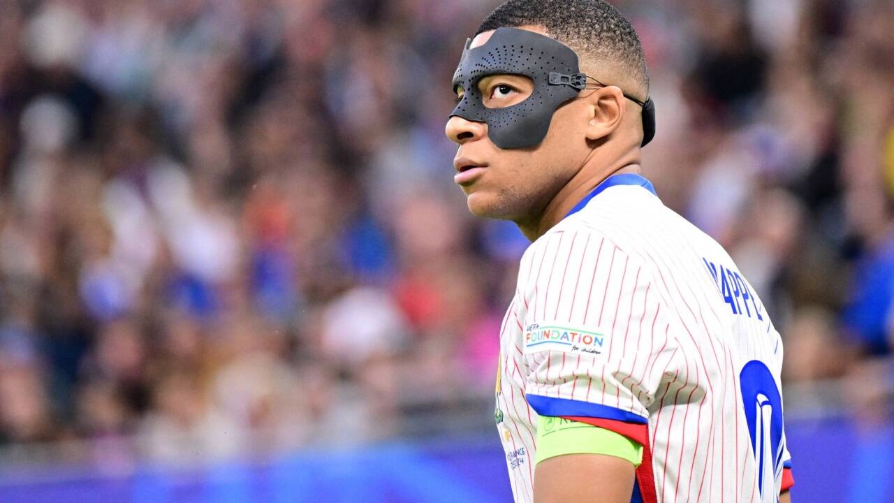 Kylian Mbappé glänzte mit Maske noch nicht. 