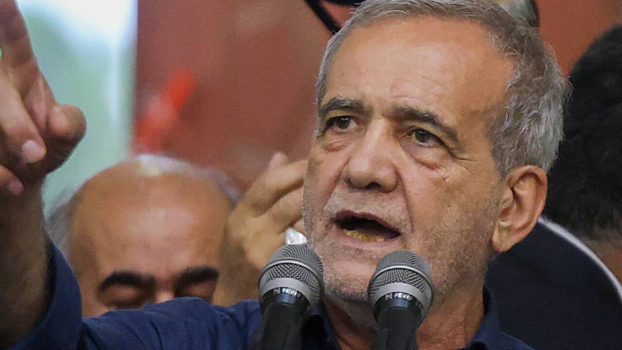 Irans neuer Präsident Massoud Pezeshkian 