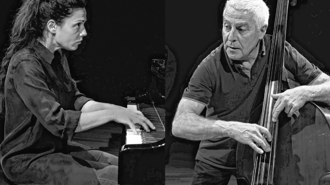„Wenn wir zu spielen beginnen, ist alles offen“: Pianistin Jordina Millà und Bassist Barry Guy. 