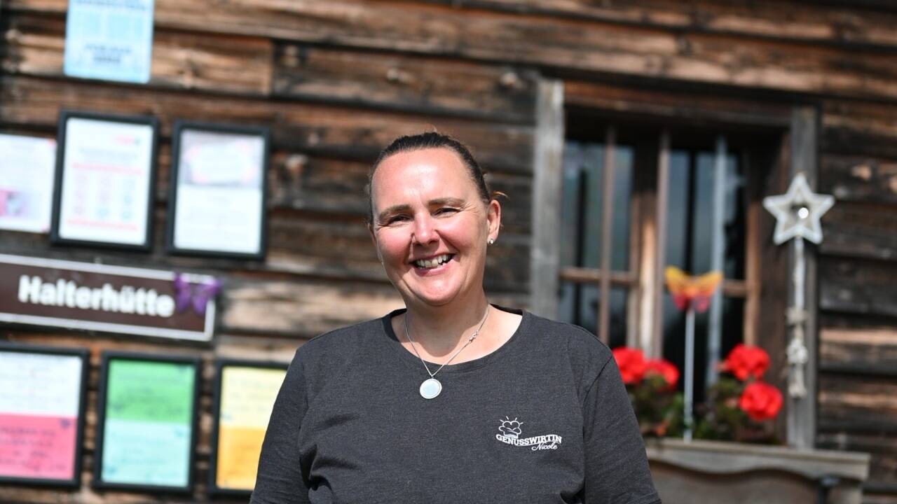 Nicole Sampl kehrte in den Lungau zurück und fand dort ihr Glück als Hüttenwirtin. 