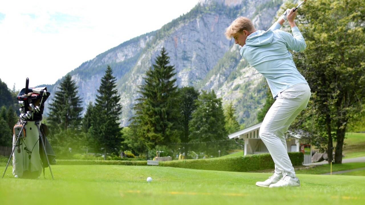 Noah Blaickner steigt heuer in die höchste Liga des US-College-Golfsports auf. Der 21-jährige Maria Almer arbeitet auf eine Profikarriere hin. 