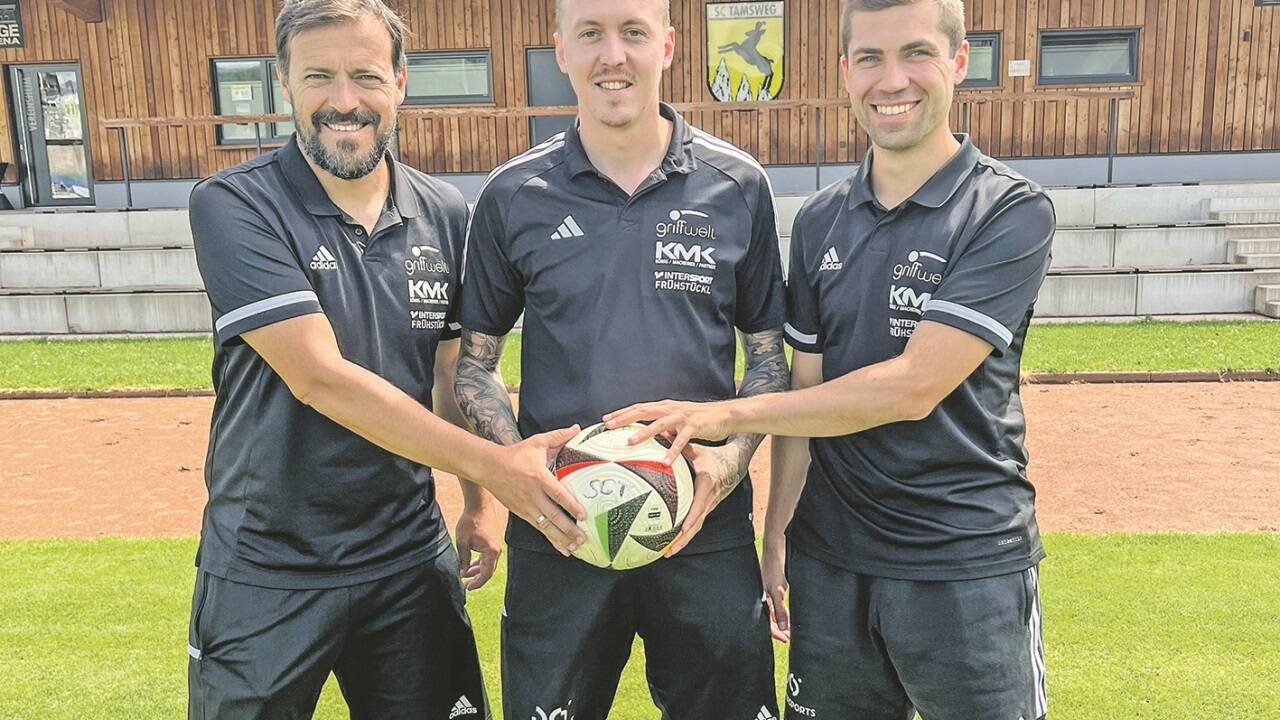 Im Bild von links: Herbert Antretter, Dominik Stumbecker und Andreas Jäger.  