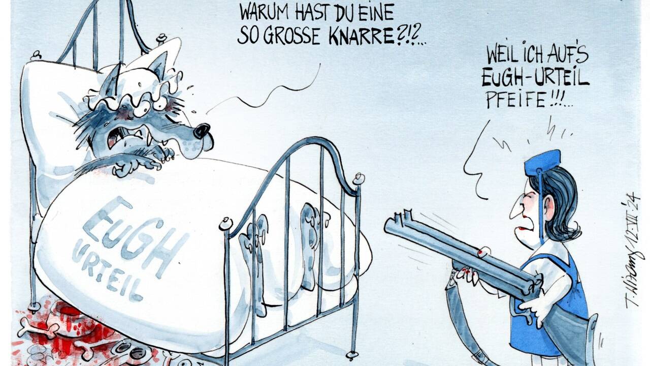 Blaukäppchen und der geschützte Wolf ...   Blaukäppchen und der geschützte Wolf ...